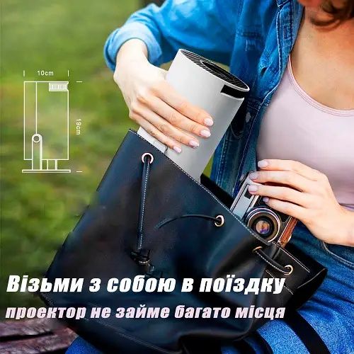 Проектор MagCubic HY300 Pro для Дома Портативный СмартLED  Андроид 11