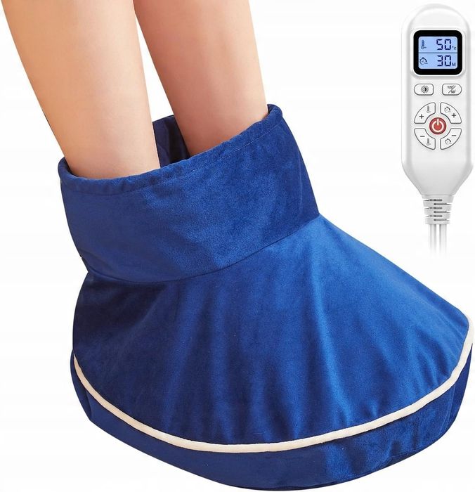Elektryczny podgrzewacz do stóp, 30-70°C, automatyczne wyłączanie