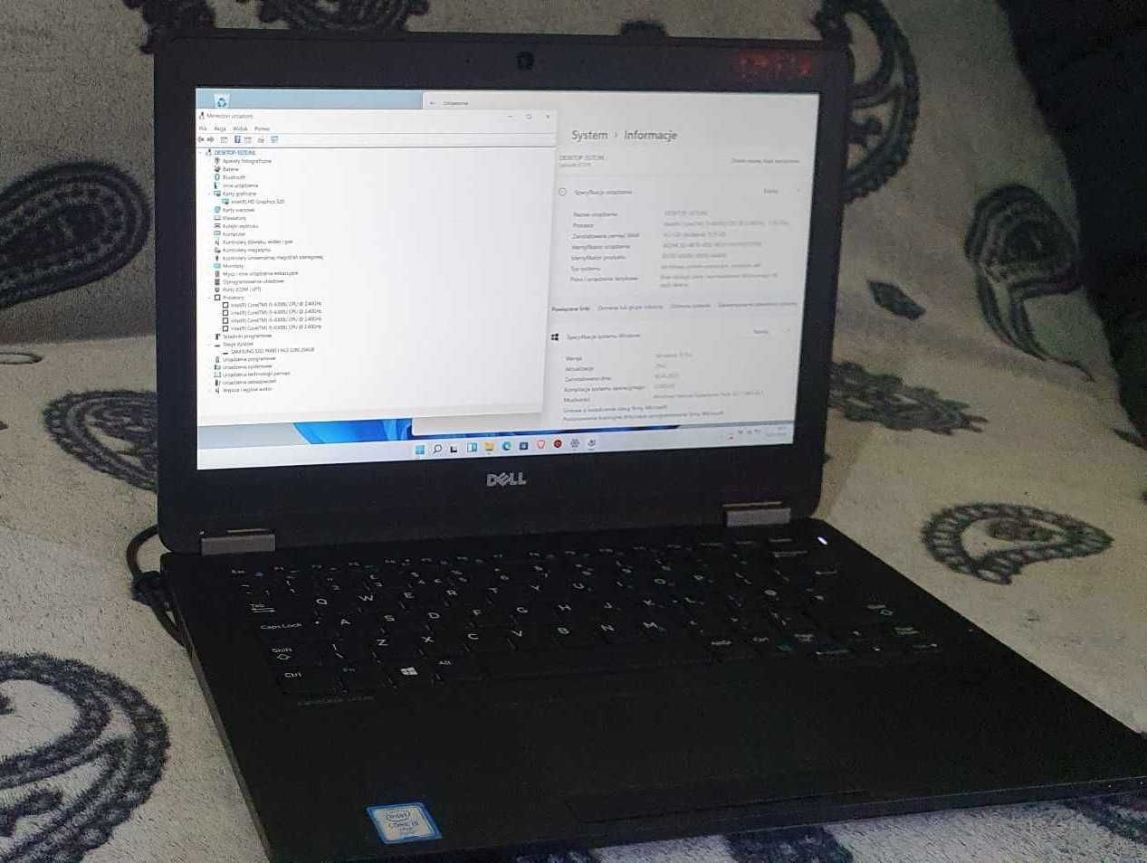 laptop Dell Latitude E7270 i5-6300u, 16GB, 256GB, LTE