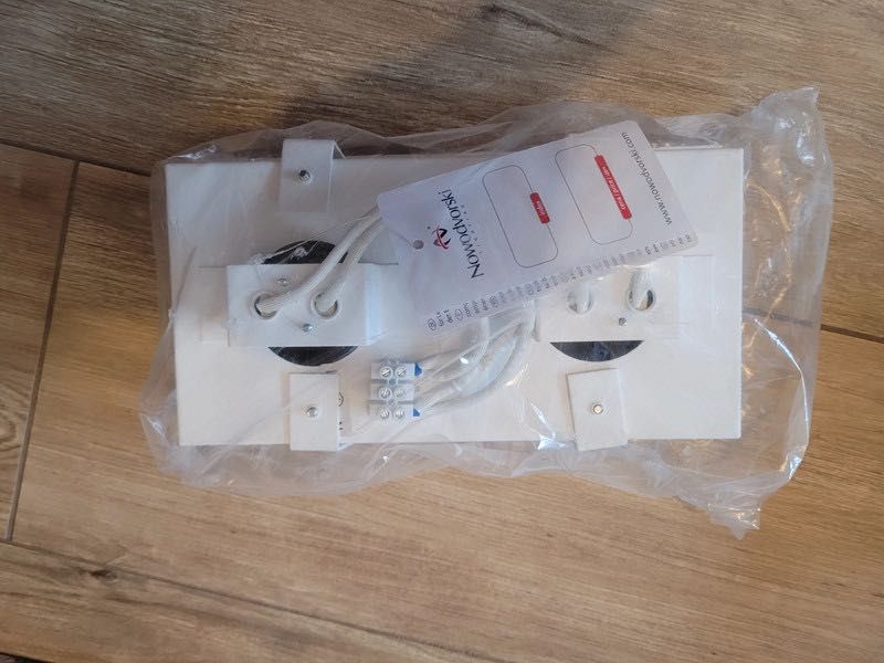2 szt. lamp MOD white II 9412 - Nowodvorski. Nowe - bez żarówek!