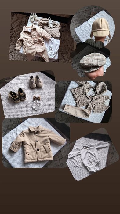 Strój do chrztu dla chłopca, r. 62