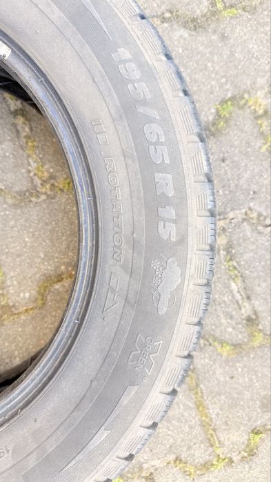 Opony zimowe Michelin. 195/65/ R15