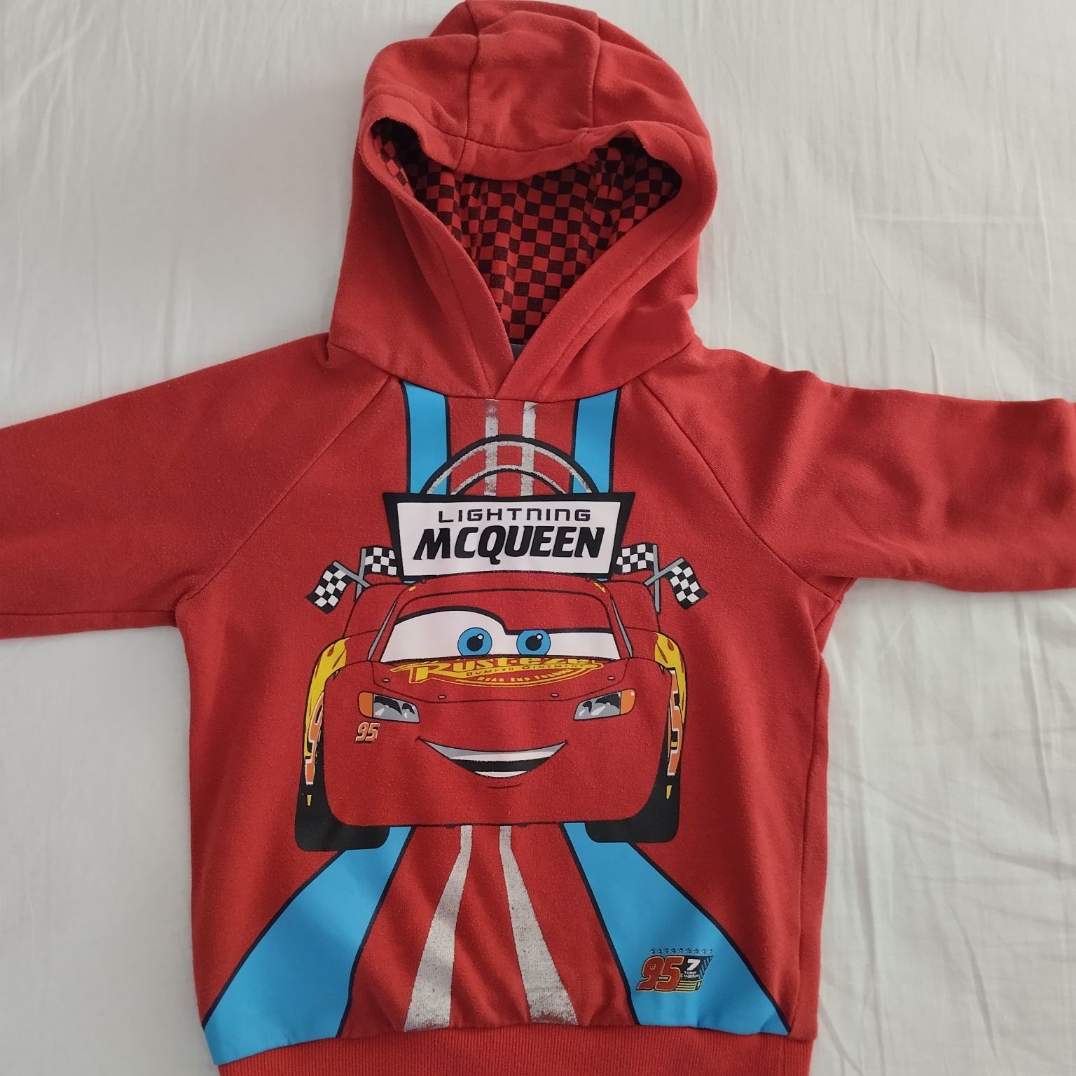 Bluza chłopięca McQueen. Rozmiar 122.