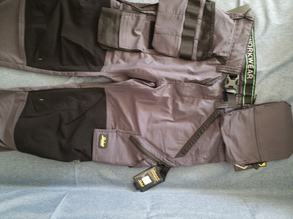 Snickers 6923 flexiwork spodnie robocze dla posackarzy rozmiar 108(54)