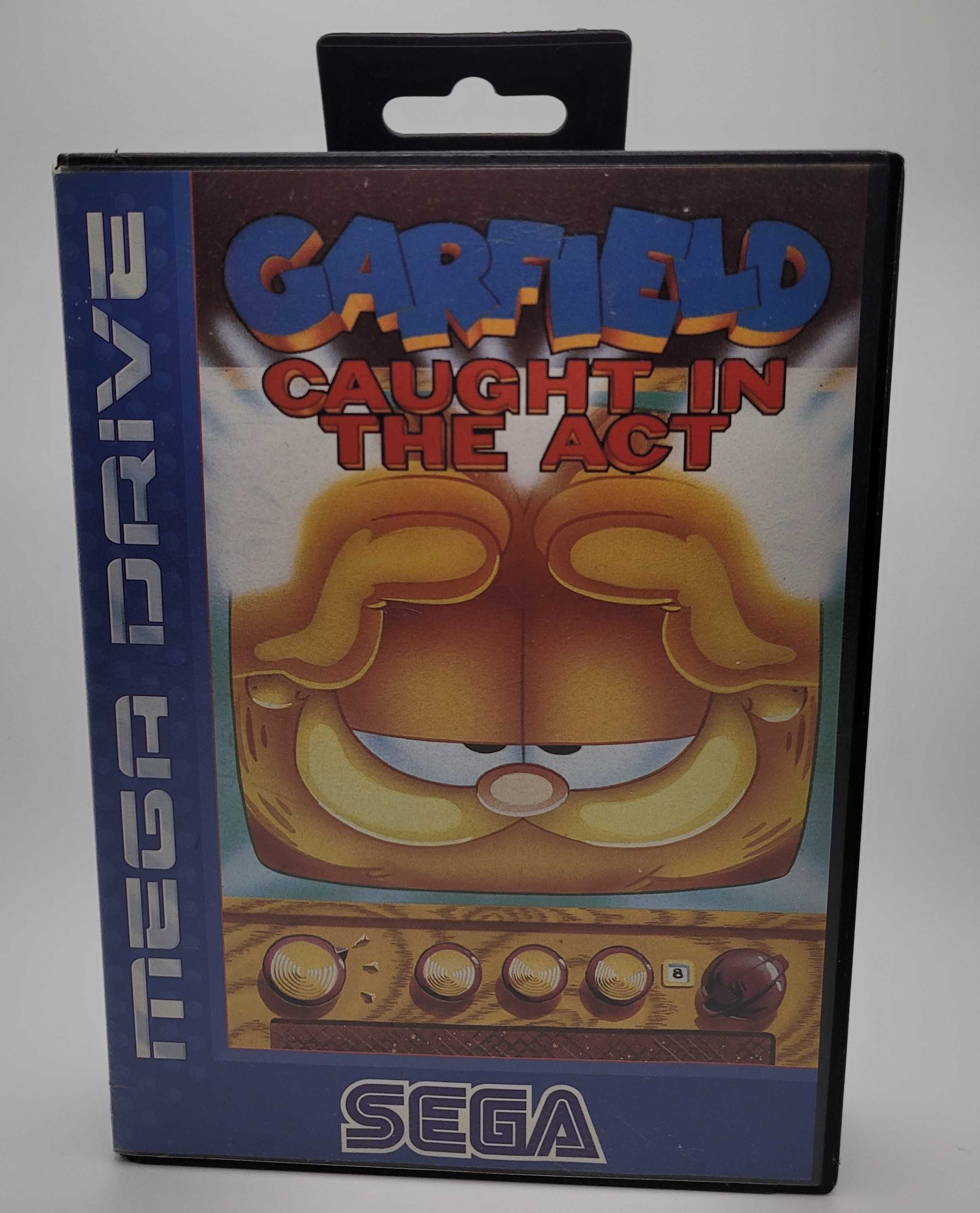 Mega drive jogo: Garfield Caught in the Act