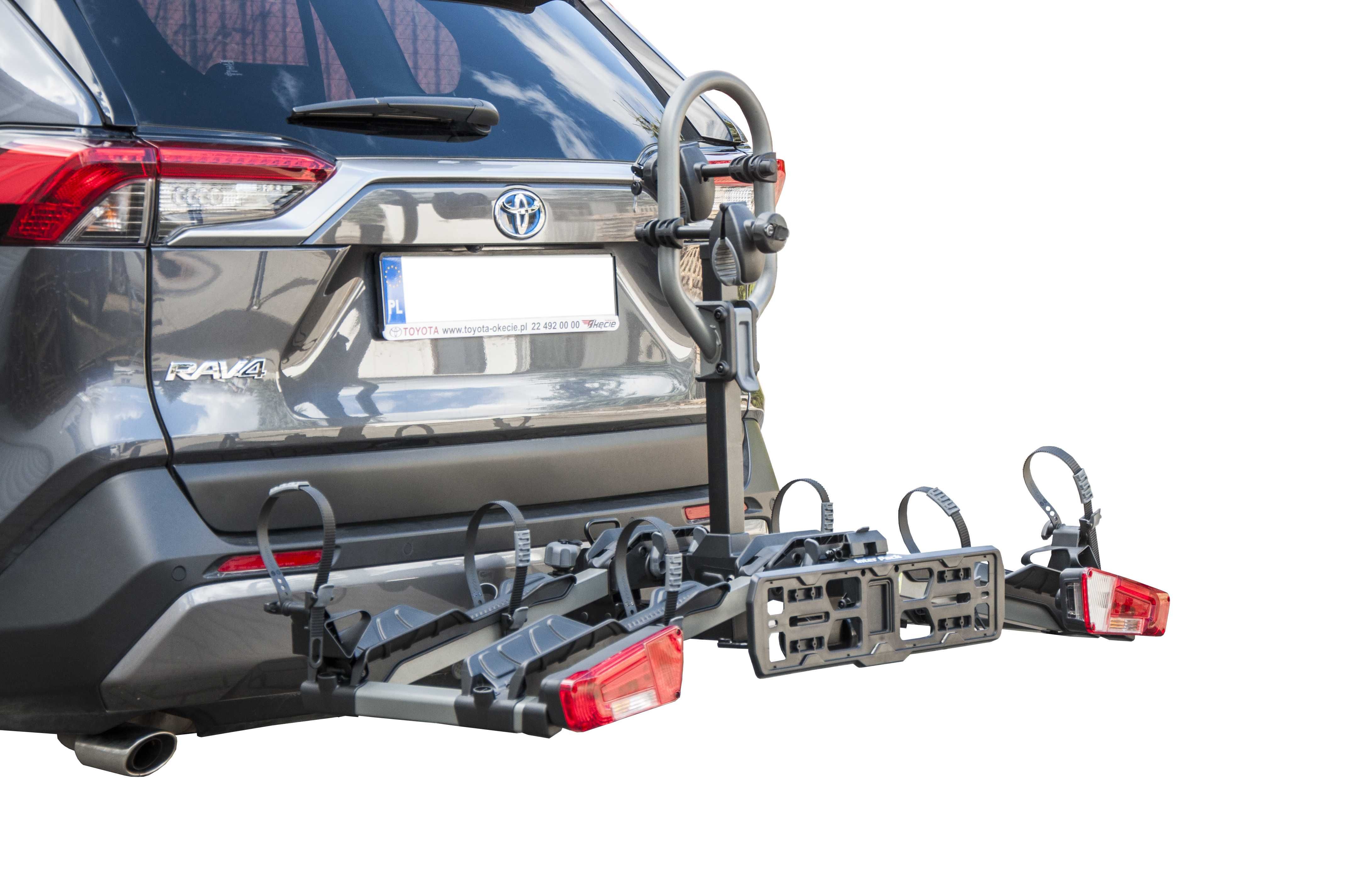 Inter Pack New Spider 2E - bagażnik na hak na 2 rowery elektryczne