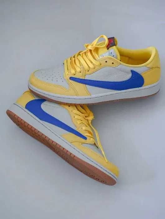 TravisScottxJordanAirJordan1LowOGCanary Yellow R.40