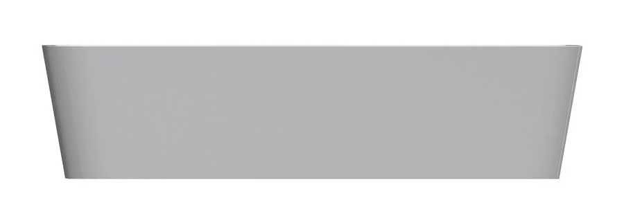 OMNIRES Umywalka nablatowa 50x35 cm PARMA M+ szary połysk PARMAUNBSP