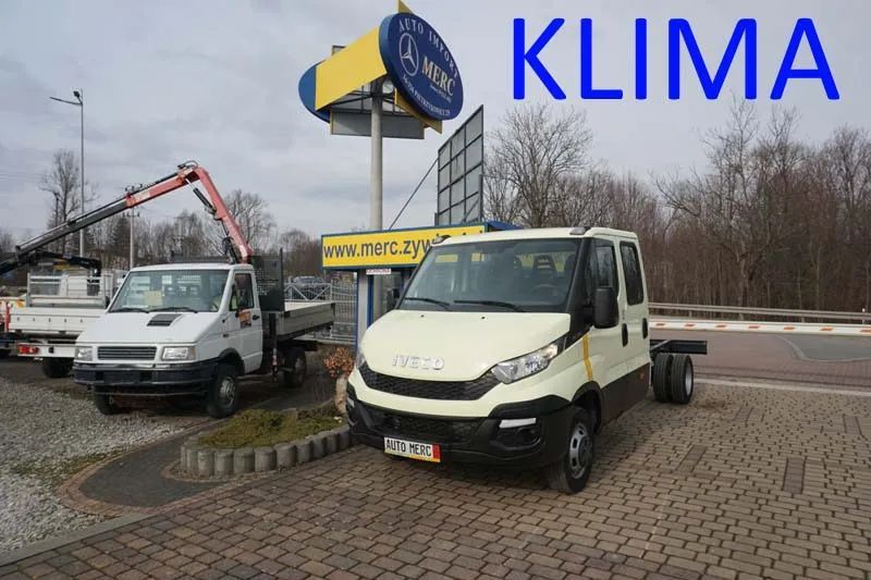 Iveco 35C15 doka brygadówka wywrotka skrzynia plandeka HDS  Możliwość montażu dowolnej zabudowy