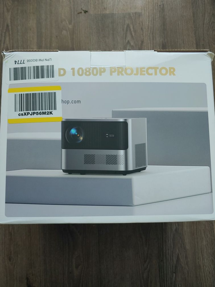 Проектор full-hd Vizony 1080p 4k support 800 ansi яркость