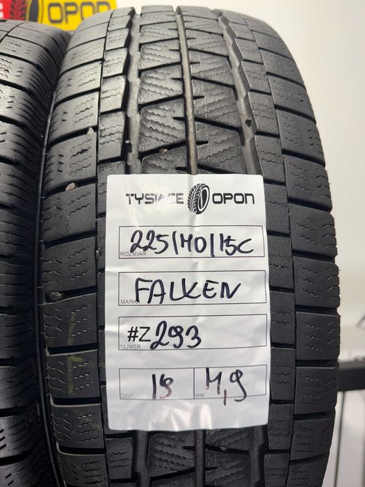 Opony Zimowe 225/70/15C Falken EuroWinter Komplet #Z293