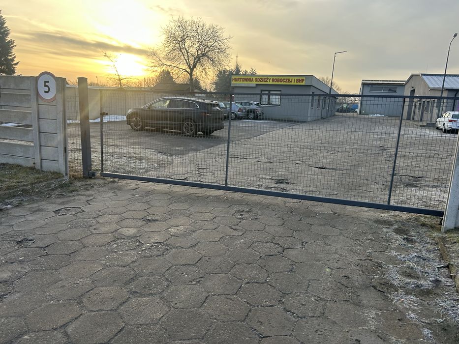 Brama przesuwna 6.1 światło