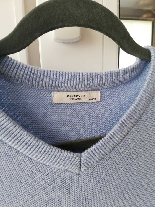 błękitny sweter dla chłopca Reserved 146