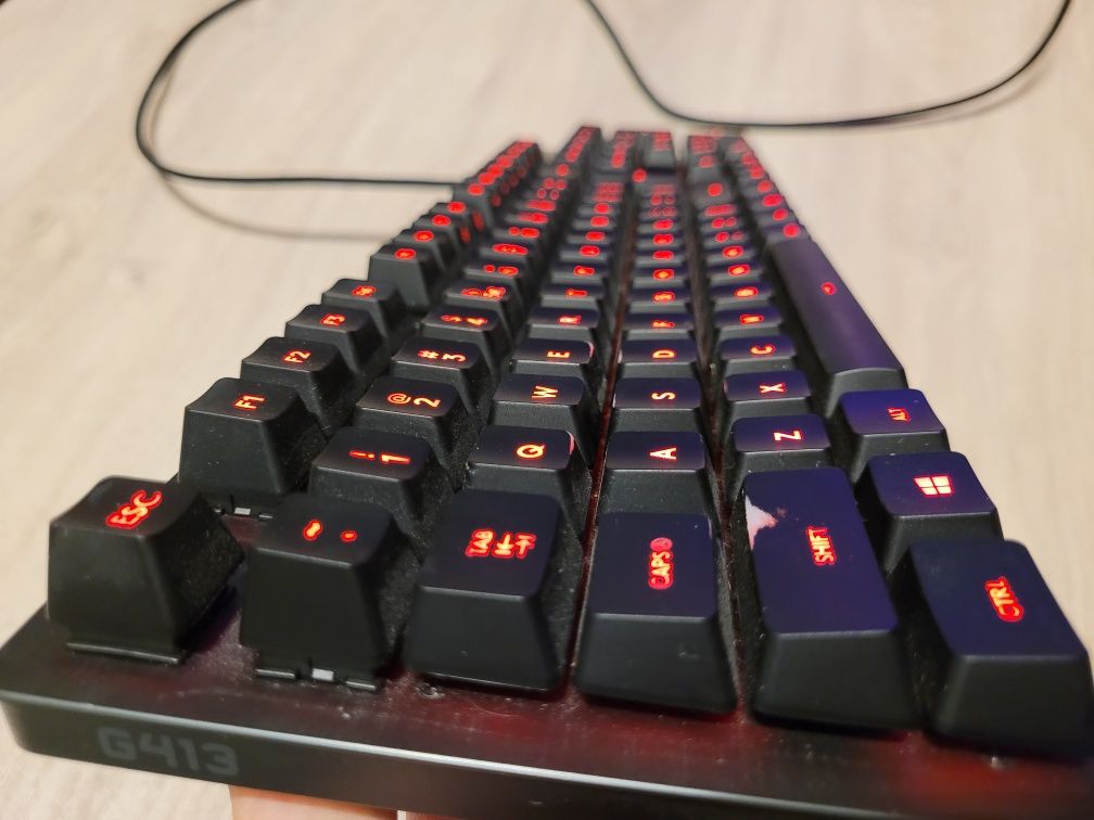 Klawiatura mechaniczna Logitech G413 Carbon