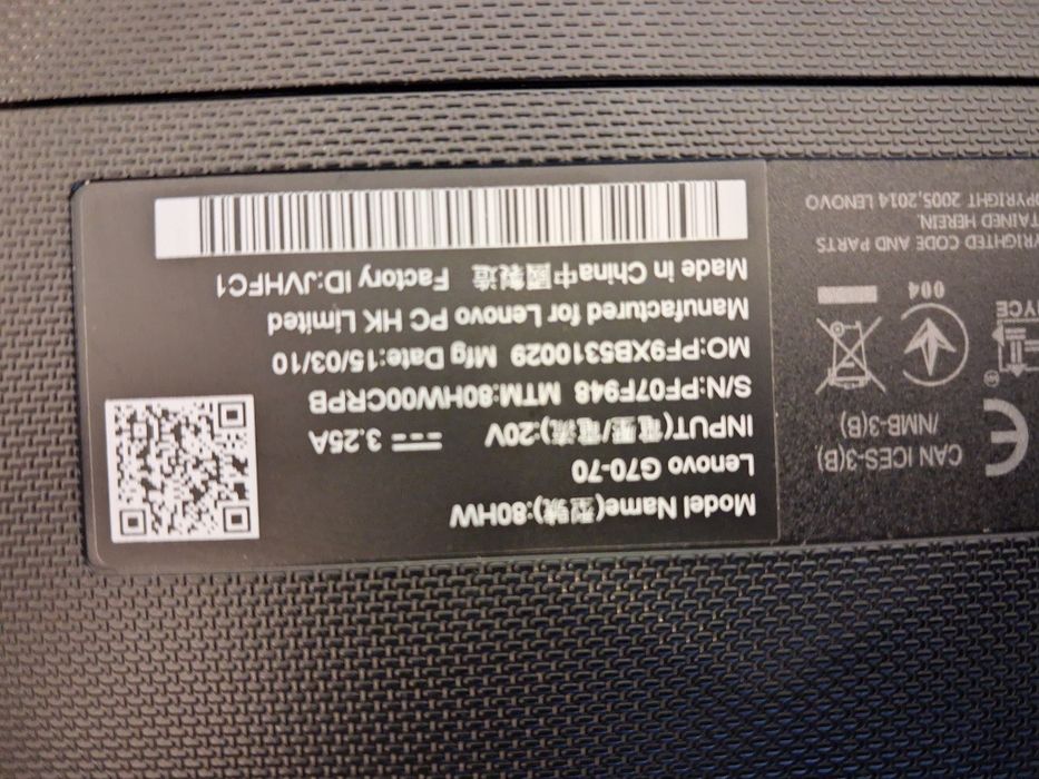 Lenovo G70 17'' zadbany