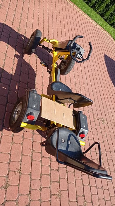 Gokart Dino Cars, niemiecki, solidny. 3 biegowy. Lepszy niż rower
