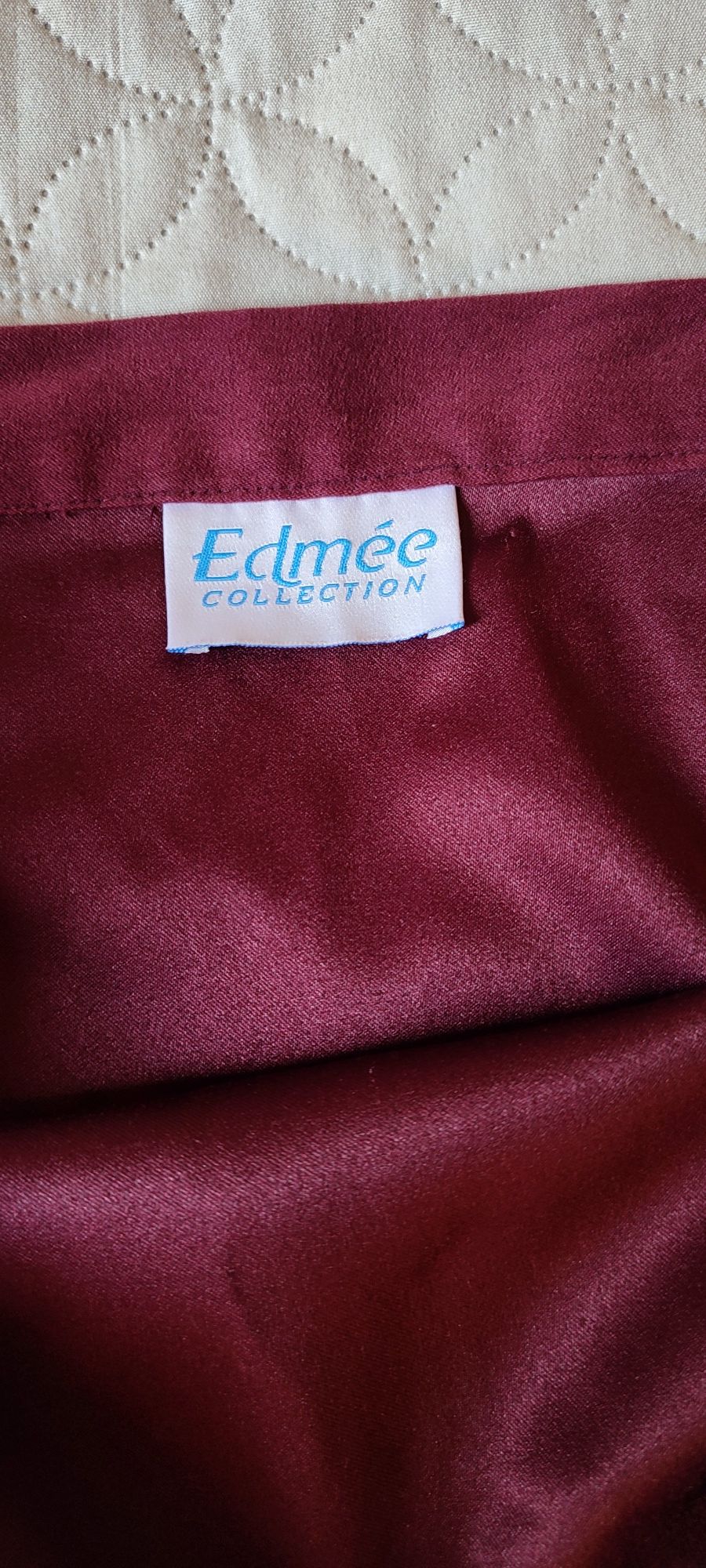 Burgundowa spódnica midi rozmiar 44 / XXL / 16, Edmee