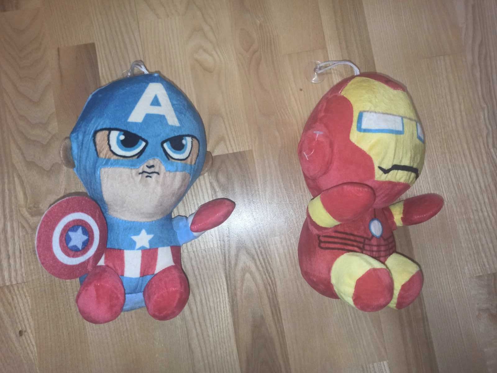 М'яка іграшка Капітан Америка Залізна людина.Marvel comics