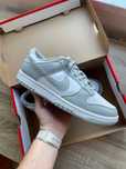 Кросівки nike dunk retro white light smoke grey