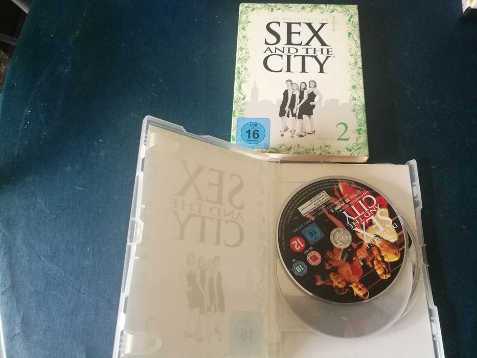 SEX AND THE CITY - SERIE 2	DVD (legendagem em Português)
