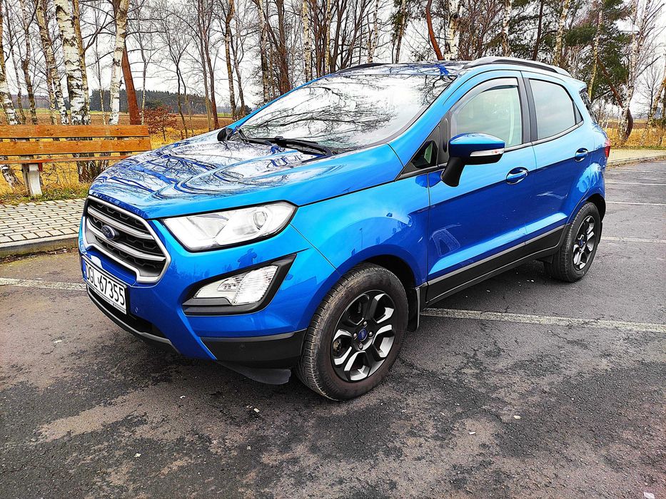 FORD ECOSPORT 2018 -pierwsza rej. maj 2019 - grzana kierownica i szyba