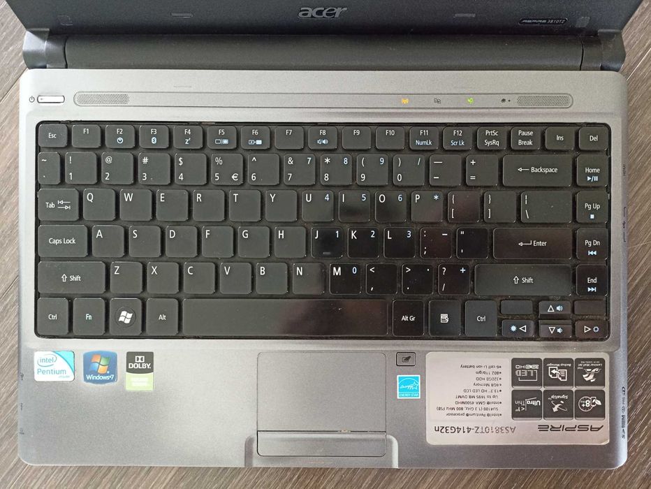 Portátil Acer Aspire 4GB/320GB