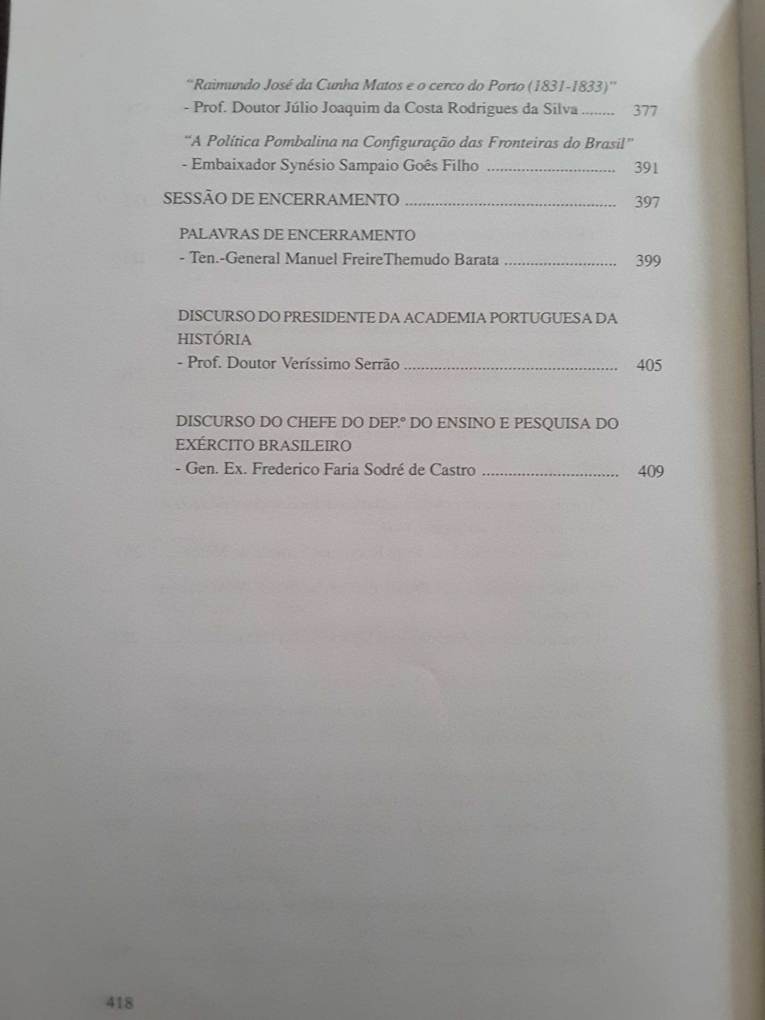 Construção do Brasil/ Raízes Medievais/ Relações Militares