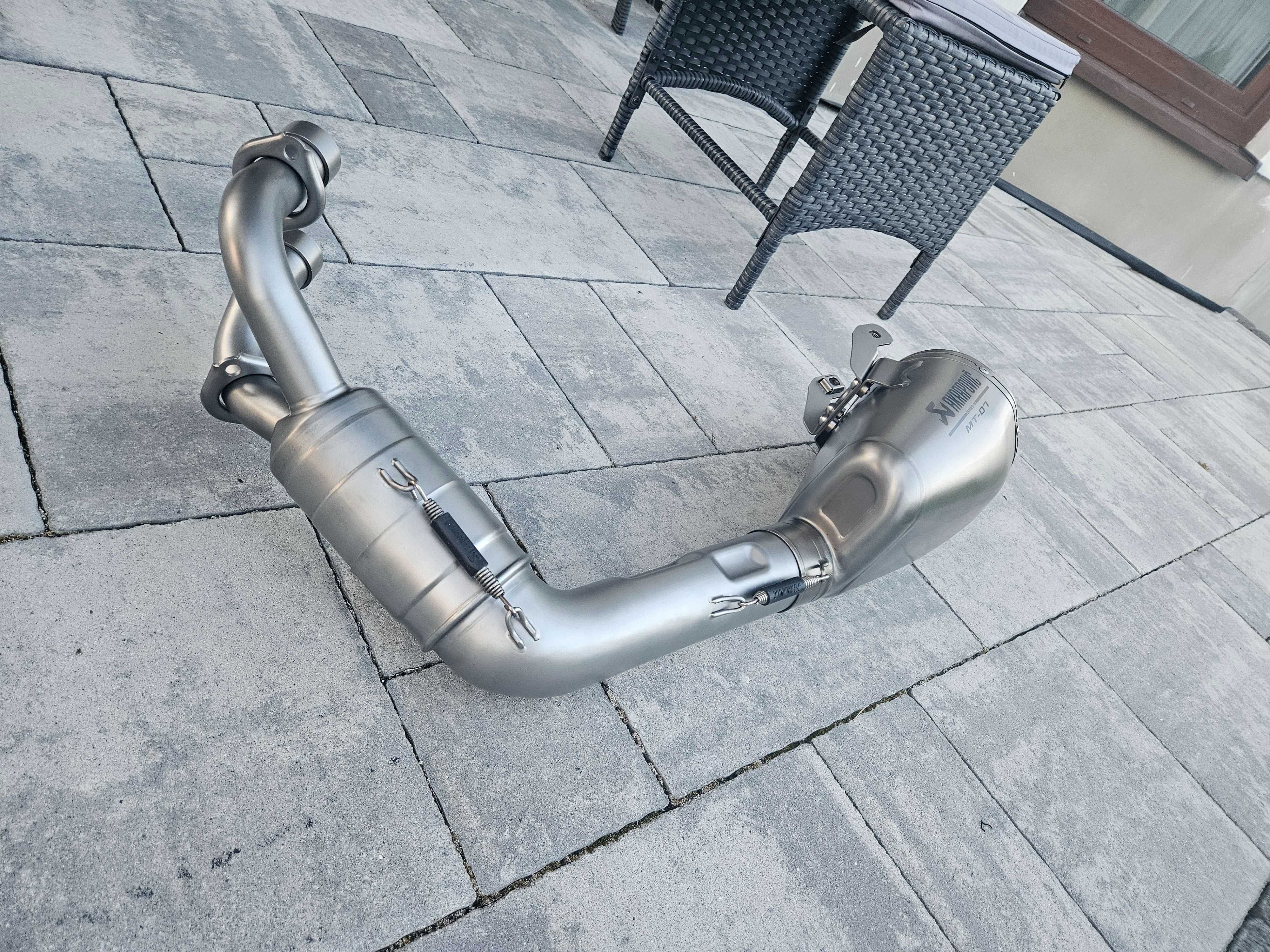 Yamaha MT07 MT-07 XSR 700 Tracer 7 700 Tłumik Wydech Akrapovic 2013-24