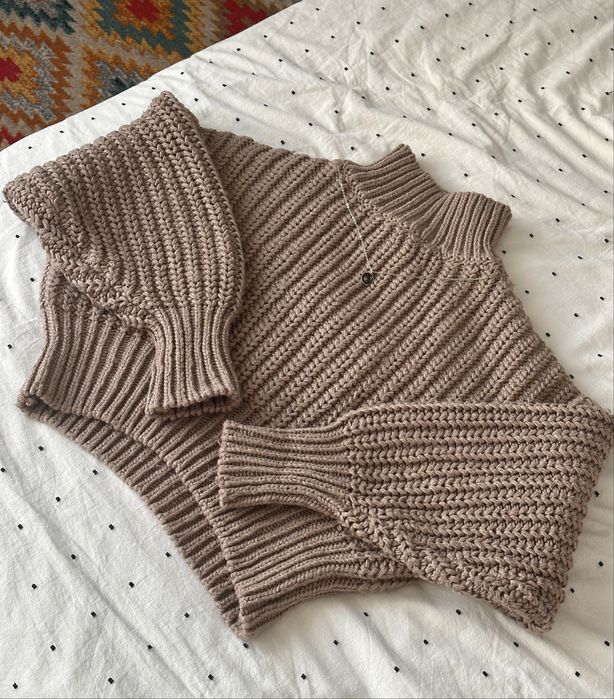 Теплий в’язаний светр H&M