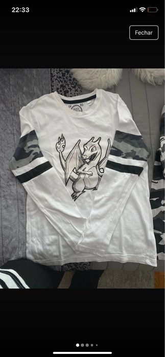 Camisola manga comprida