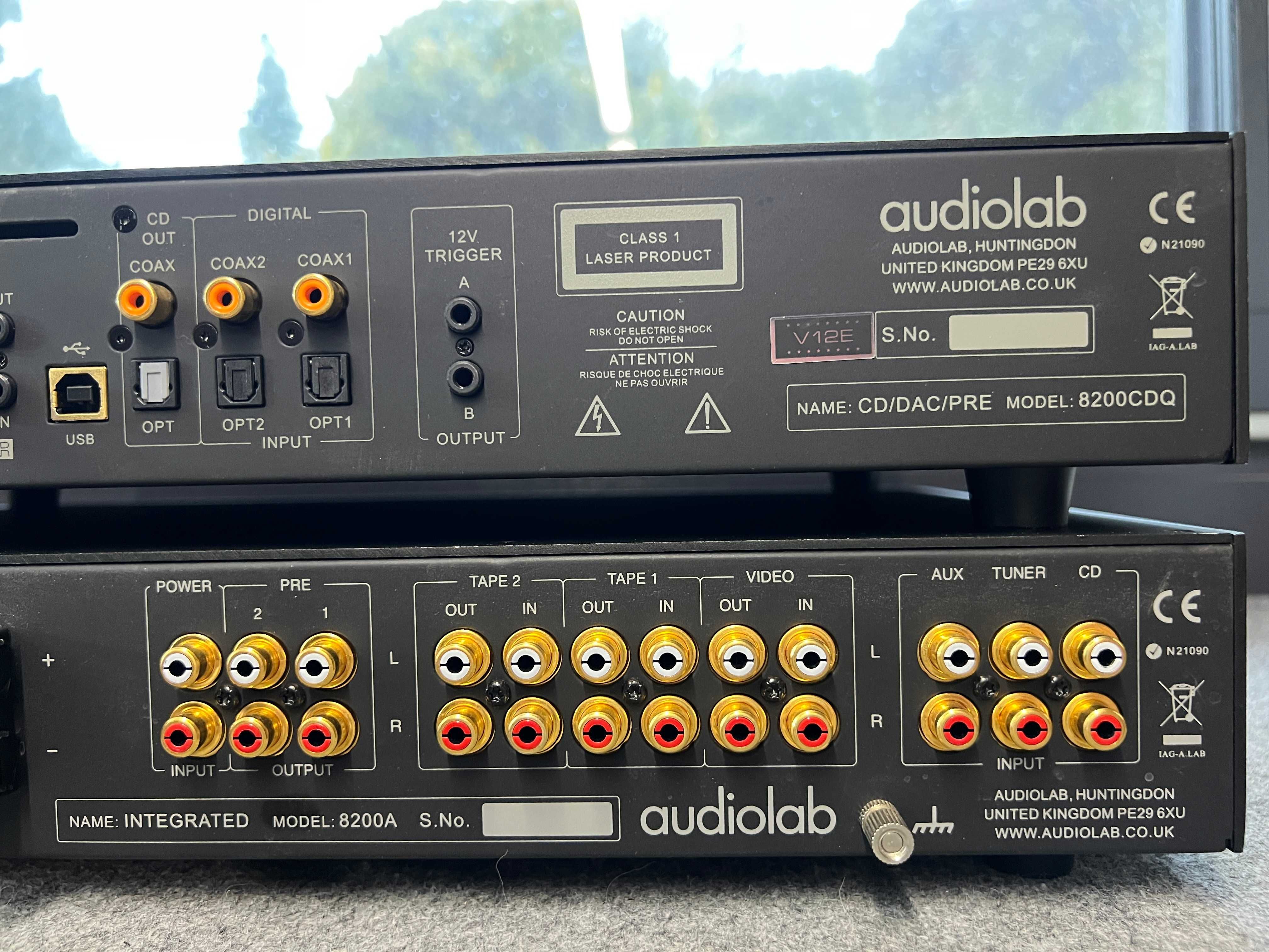 CD/DAC/USB Audiolab 8200CDQ + Wzmacniacz Audiolab 8200A + Pilot