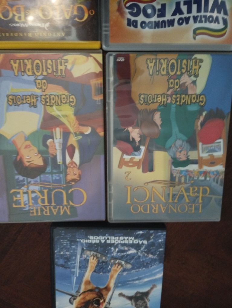 DVDs animação originais