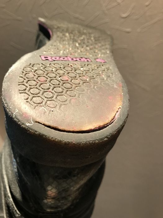 Кроссовки  кожа хайтопы ботинки полусапожки 25,5 см стелька reebok