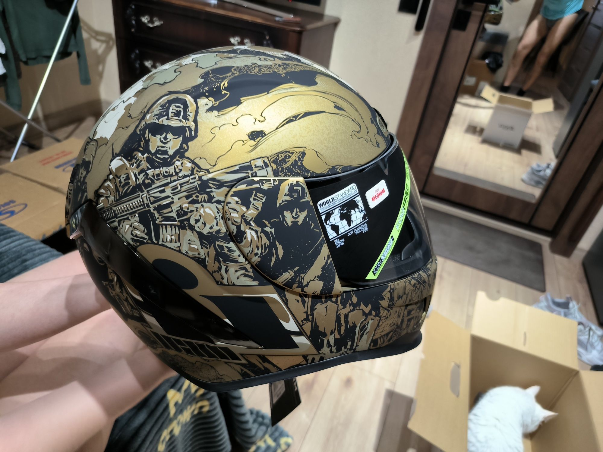 Шолом ICON AIRFORM Guardian Gold