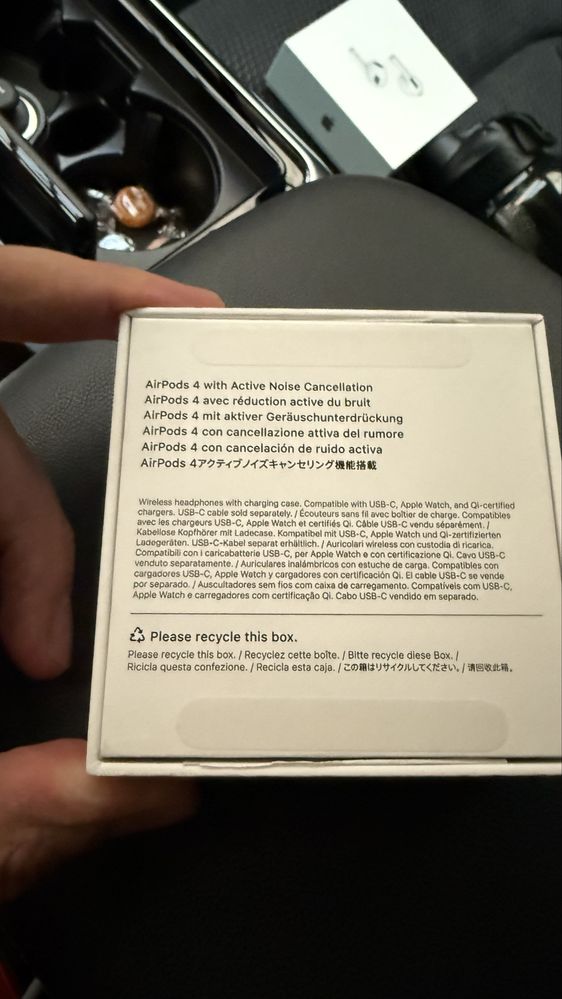 Apple airpods 4 з шумодавом бу
