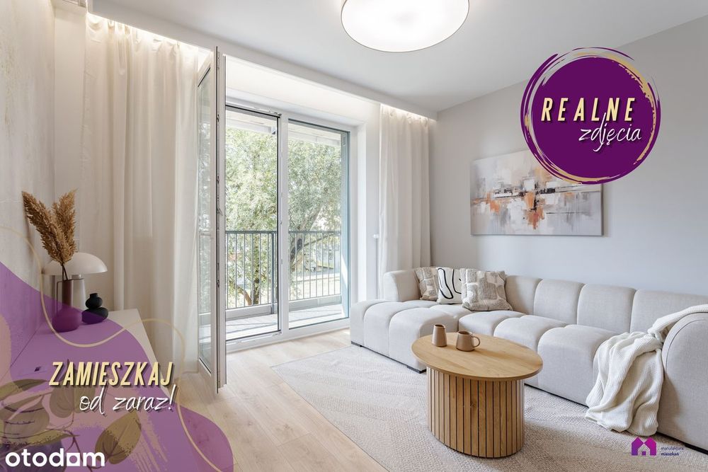 Piękne ELEGANCKIE wnętrze z widokiem na ZIELEŃ blisko PARKU