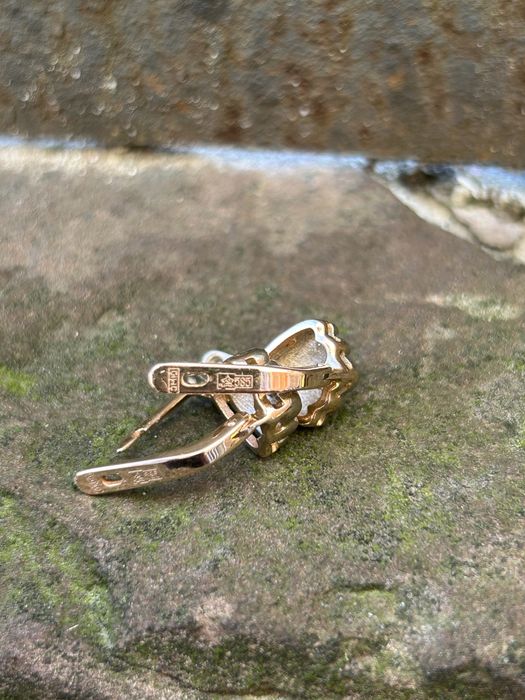 Сережки 583 проба золото