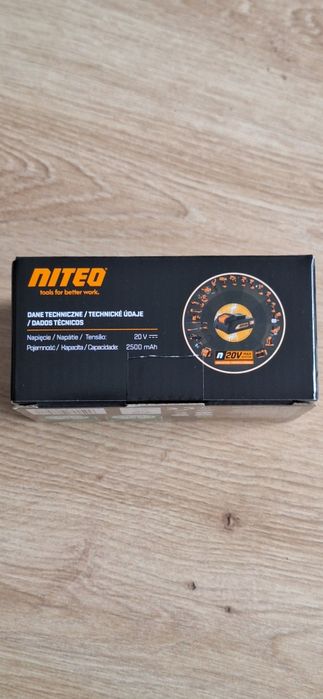 Bateria niteo. Nowa.