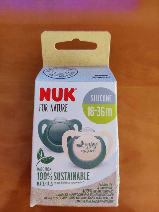 Pack 2 Chupetas NUK For Nature 18-36 Meses