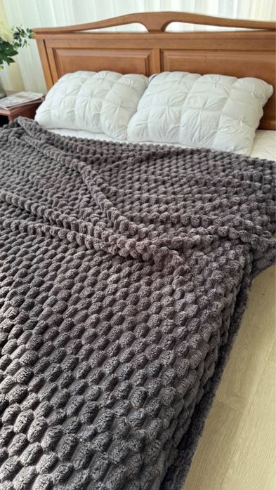 Плед шарпей соти шоколад 200*230