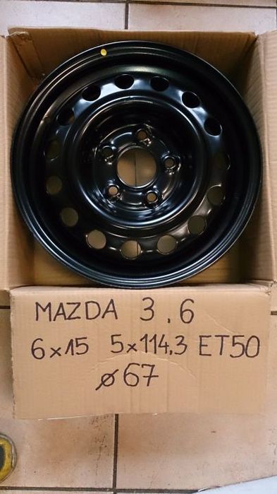 felgi stalowe nowe felga stalowa Mazda 3, 6     6 x 15