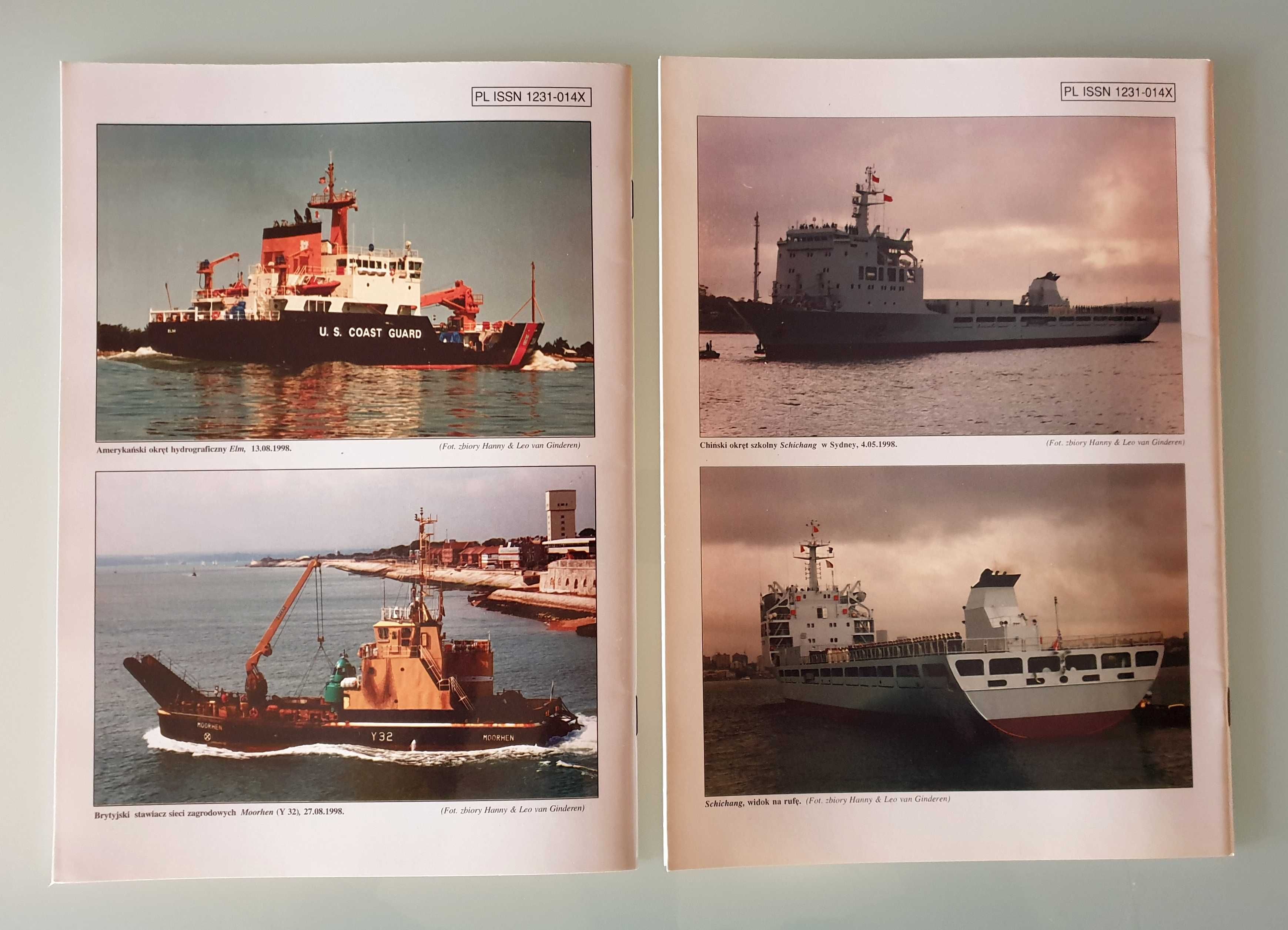 Magazyn "Okręty Wojenne" nr 6 (28) z roku 1998 i 1 (29) z roku 1999