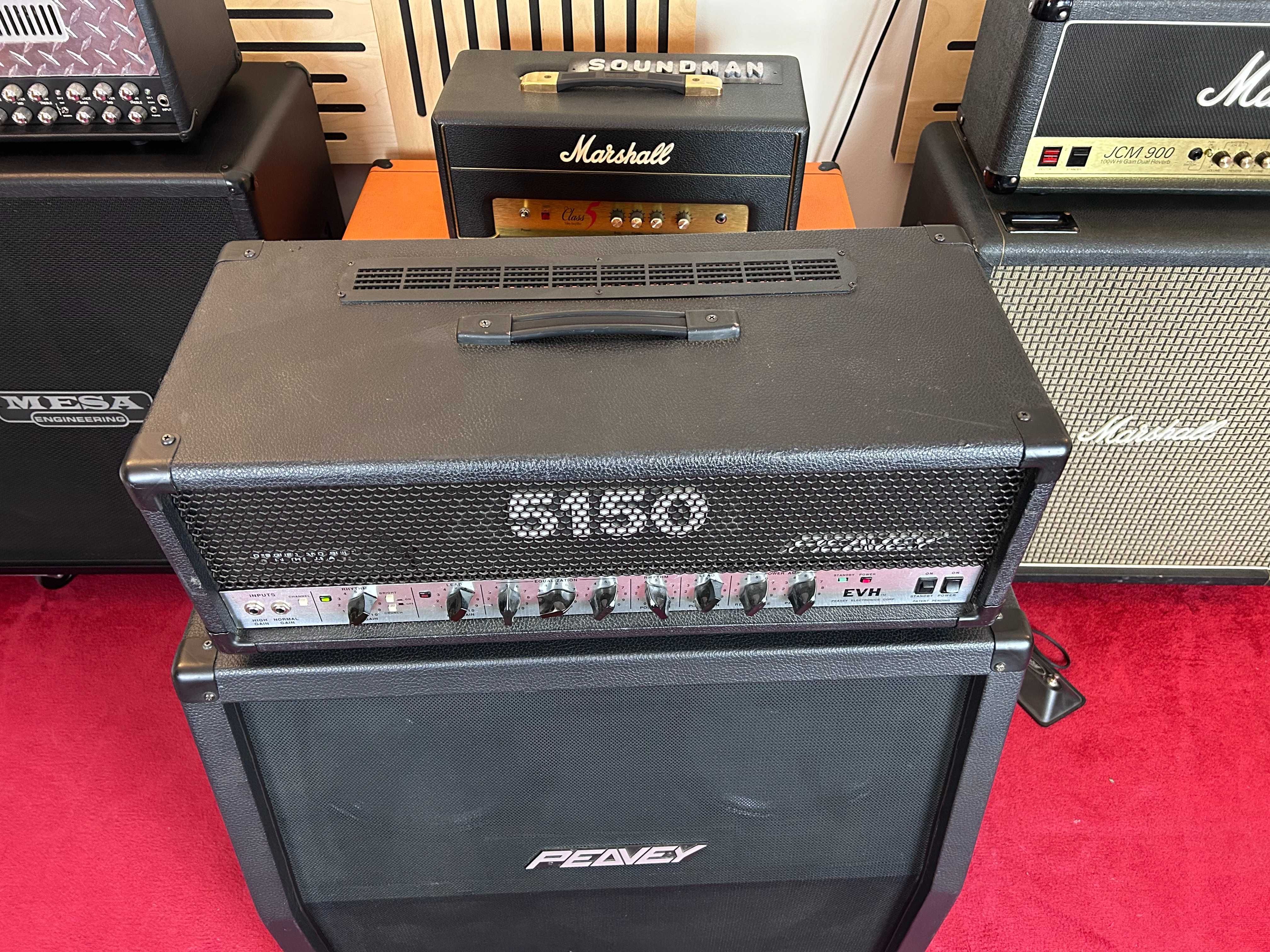 Peavey 5150 Stack Block Letter Head Wzmacniacz Kolumna 4x12"