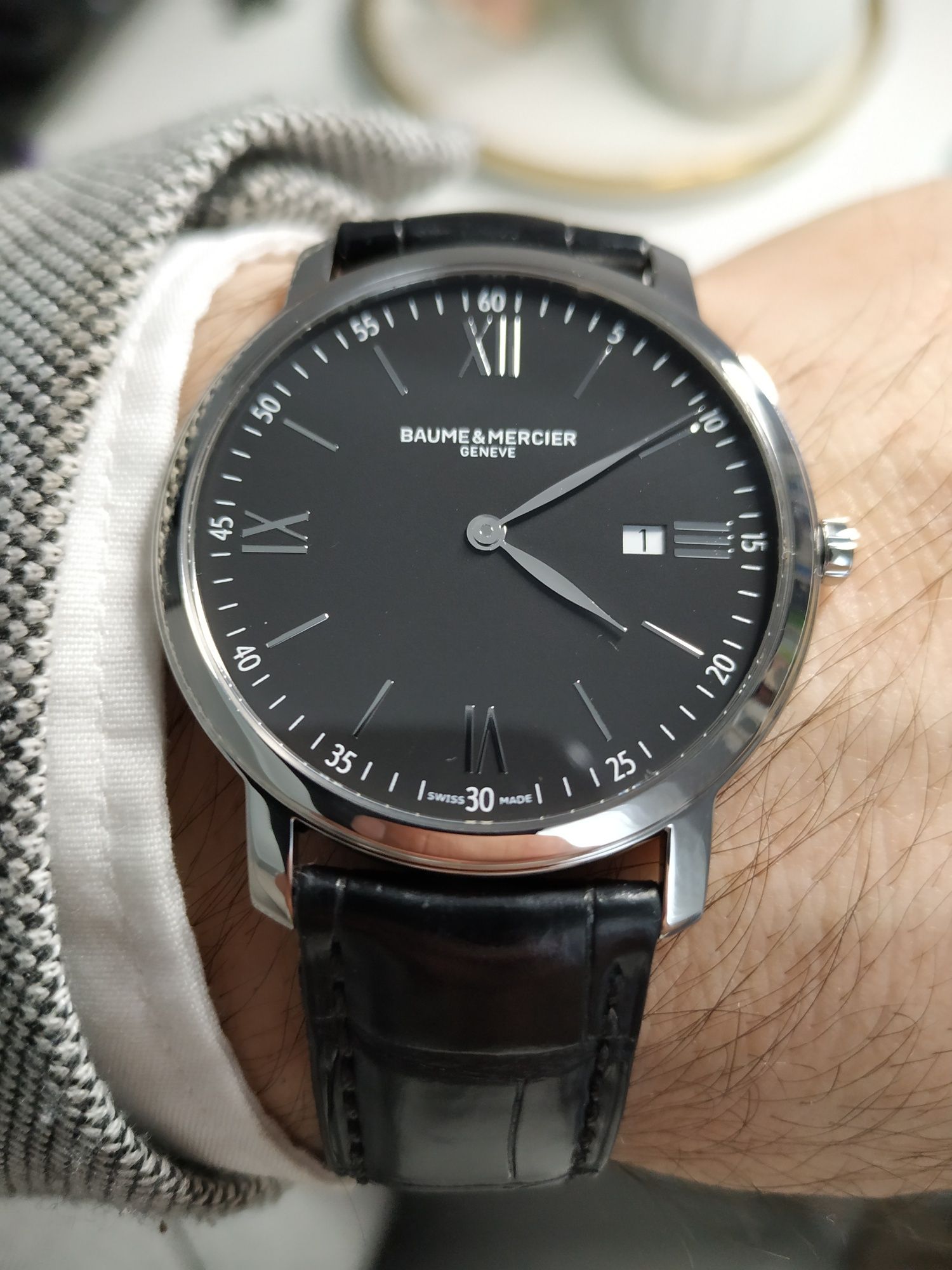 Oryginalny szwajcarski zegarek Baume & Mercier Classima- jak nowy!