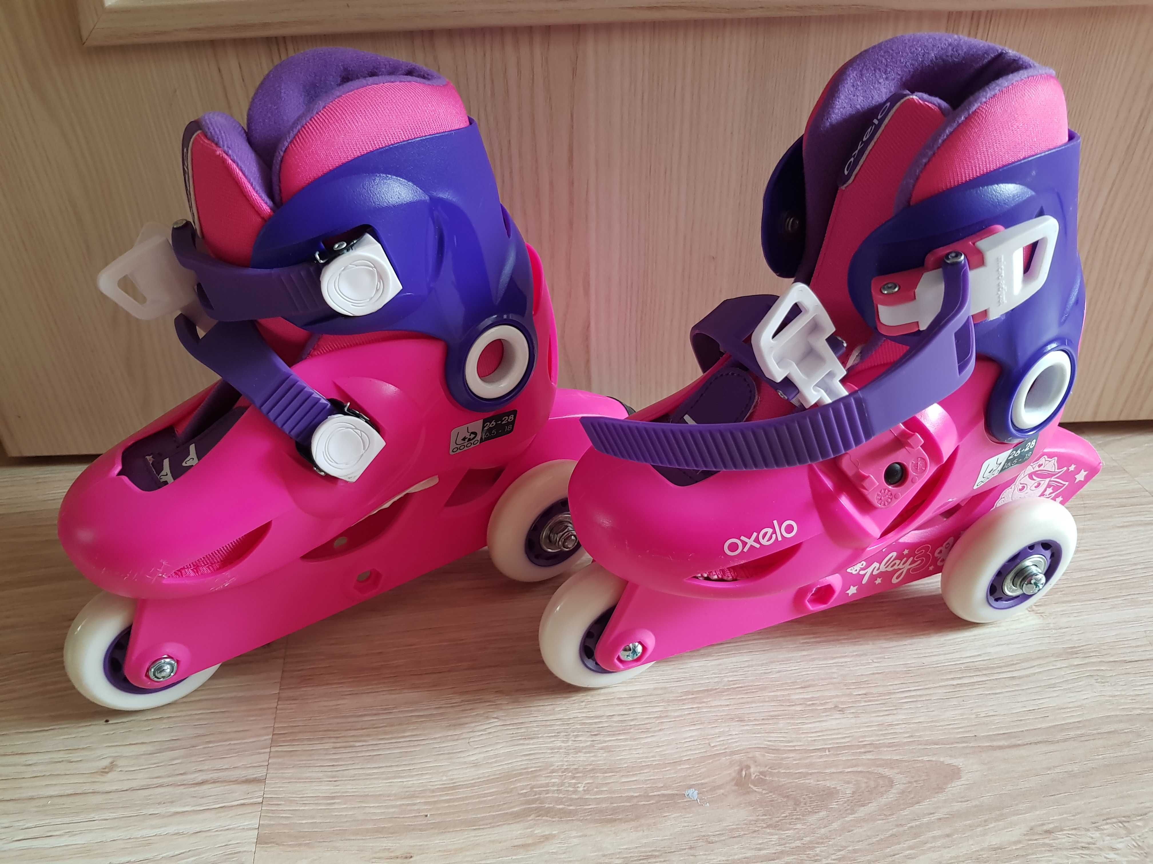 Rolki dla dzieci Kid Rosa