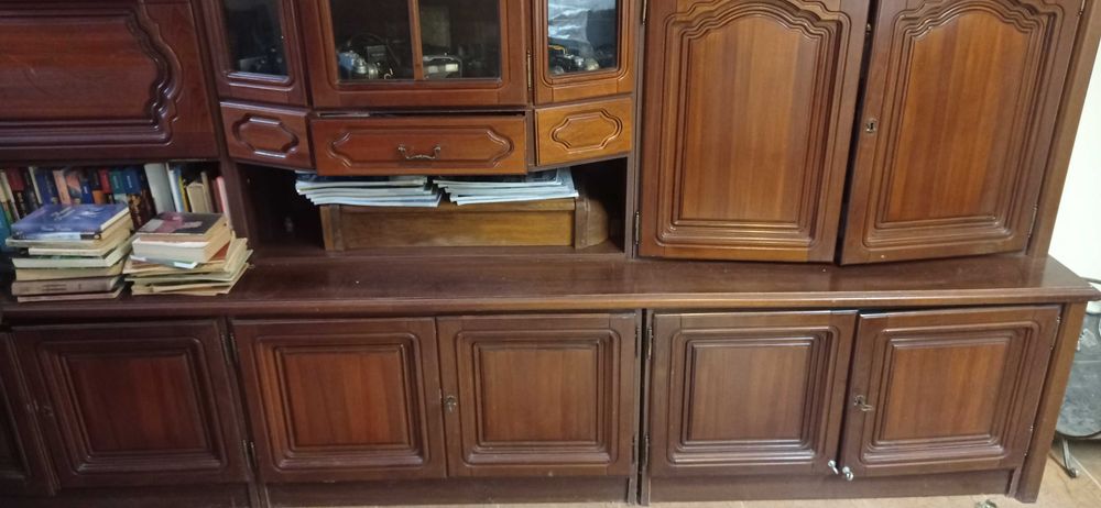 Regał, barek, witryna, Meblościanka salon