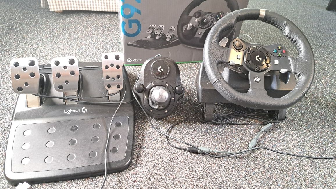 Kierownica Logitech G920+ Shifter b.dobry stan