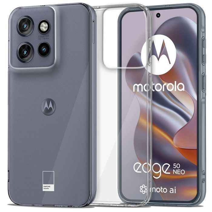 Etui Tech-Protect Flexair Na Motorola Edge 50 Neo - Przezroczyste