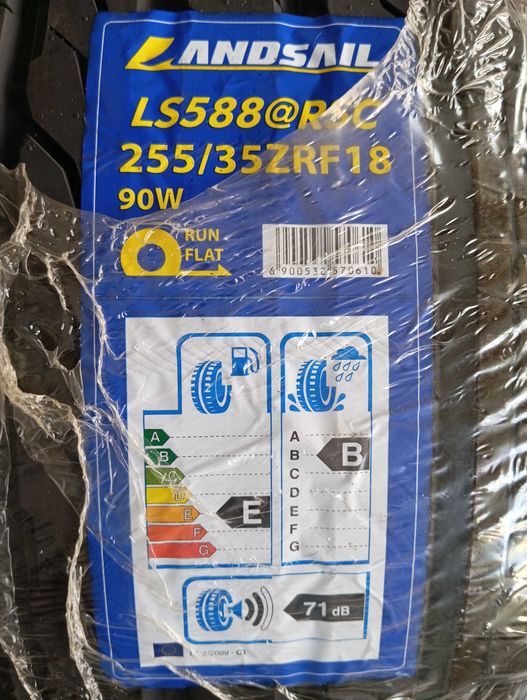 2 Pneus NOVOS 255/35ZR18 90W Landsail LS 588 RunFlat