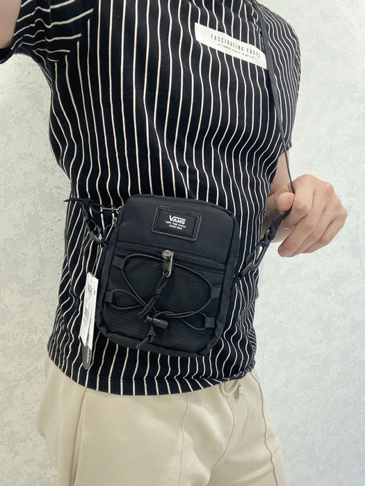 Сумка через плече Vans ванс чоловіча та жіноча водовудштовхувальна